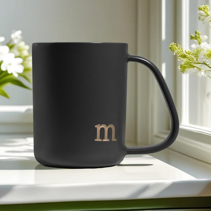 Optima Elegant Ceramic Mug - 15 oz Personalized Coffee Cup