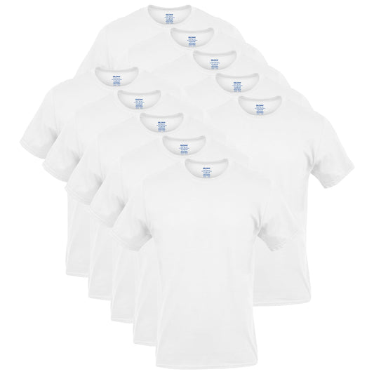 Optima Premium Men's Crew T-Shirt 12 Pack - X-Large, White