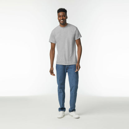 Optima Premium DryBlend 50/50 T-Shirt - Black, M (12-Pack)
