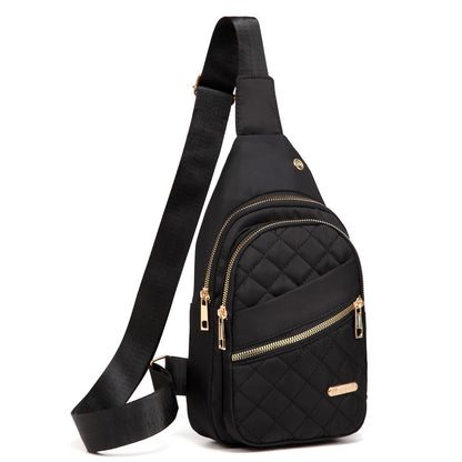 Optima Women's Crossbody Sling Backpack - Compact Daypack for Travel