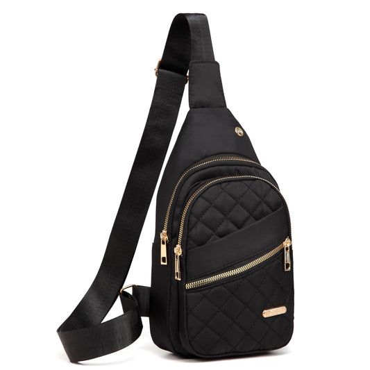 Optima Women's Crossbody Sling Backpack - Compact Daypack for Travel