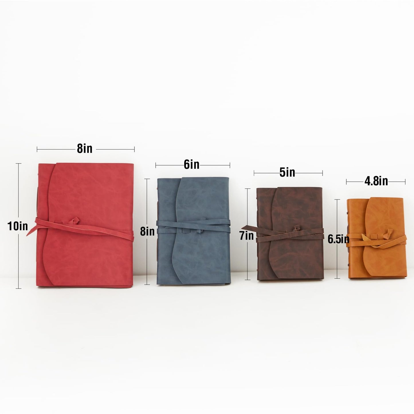 Optima Premium Leather Journal - 5x7 Handmade Vintage Notebook