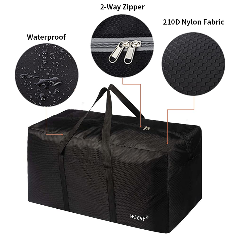 Optima Premium 96L Lightweight Duffle Bag - Foldable Travel Companion