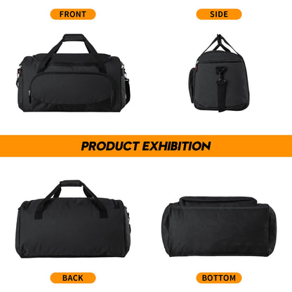 Optima Premium 55L Sports Duffel Bag - Travel Ready & Durable