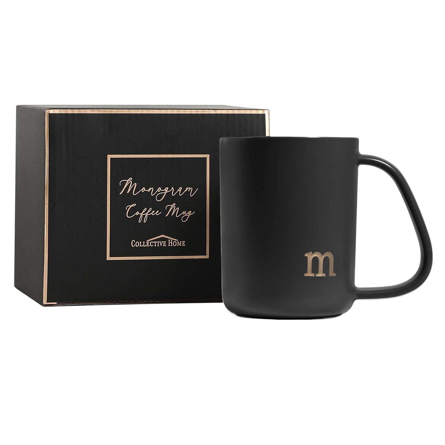 Optima Elegant Ceramic Mug - 15 oz Personalized Coffee Cup