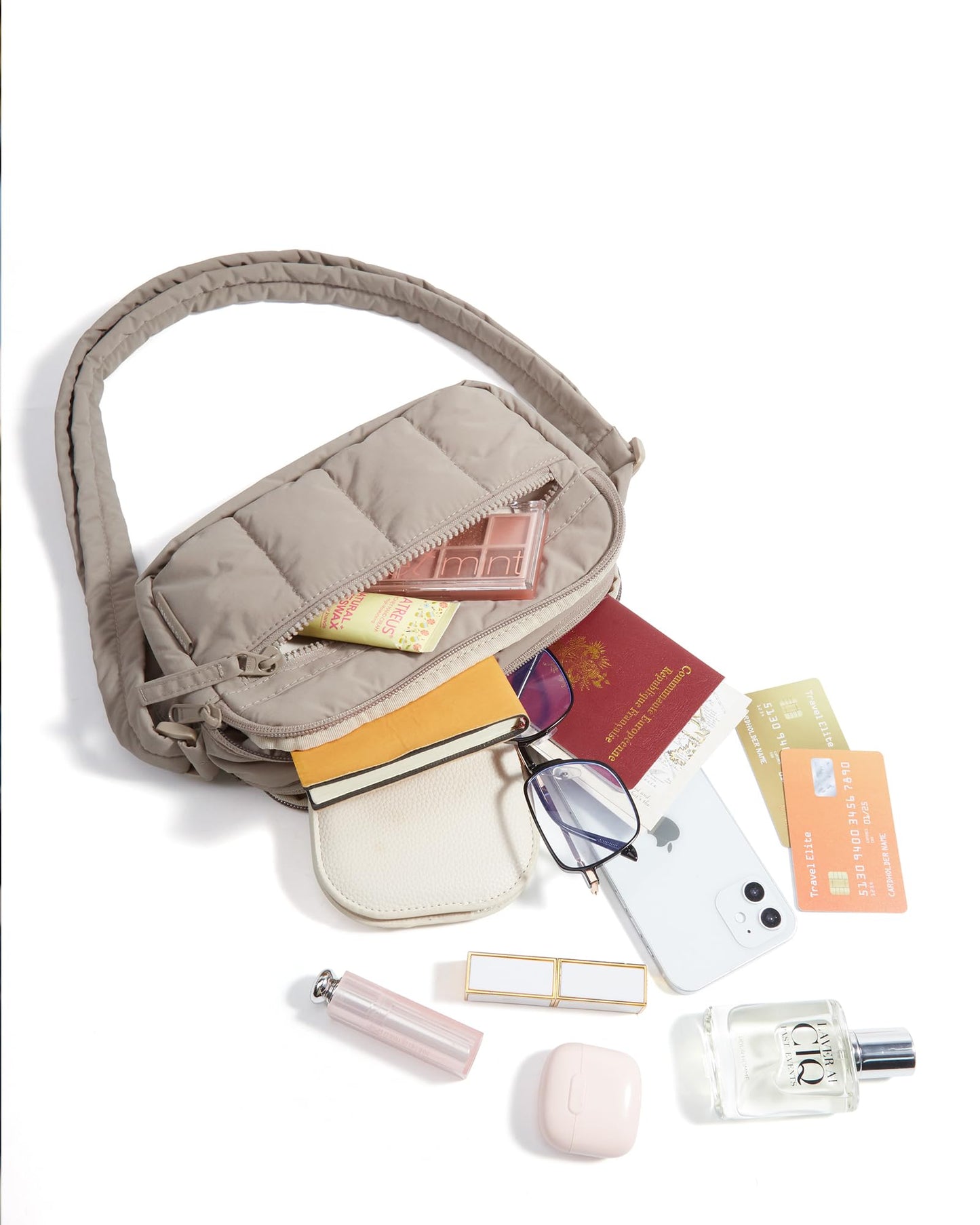 Optima Stylish Lightweight Crossbody Bag for Women - Brown