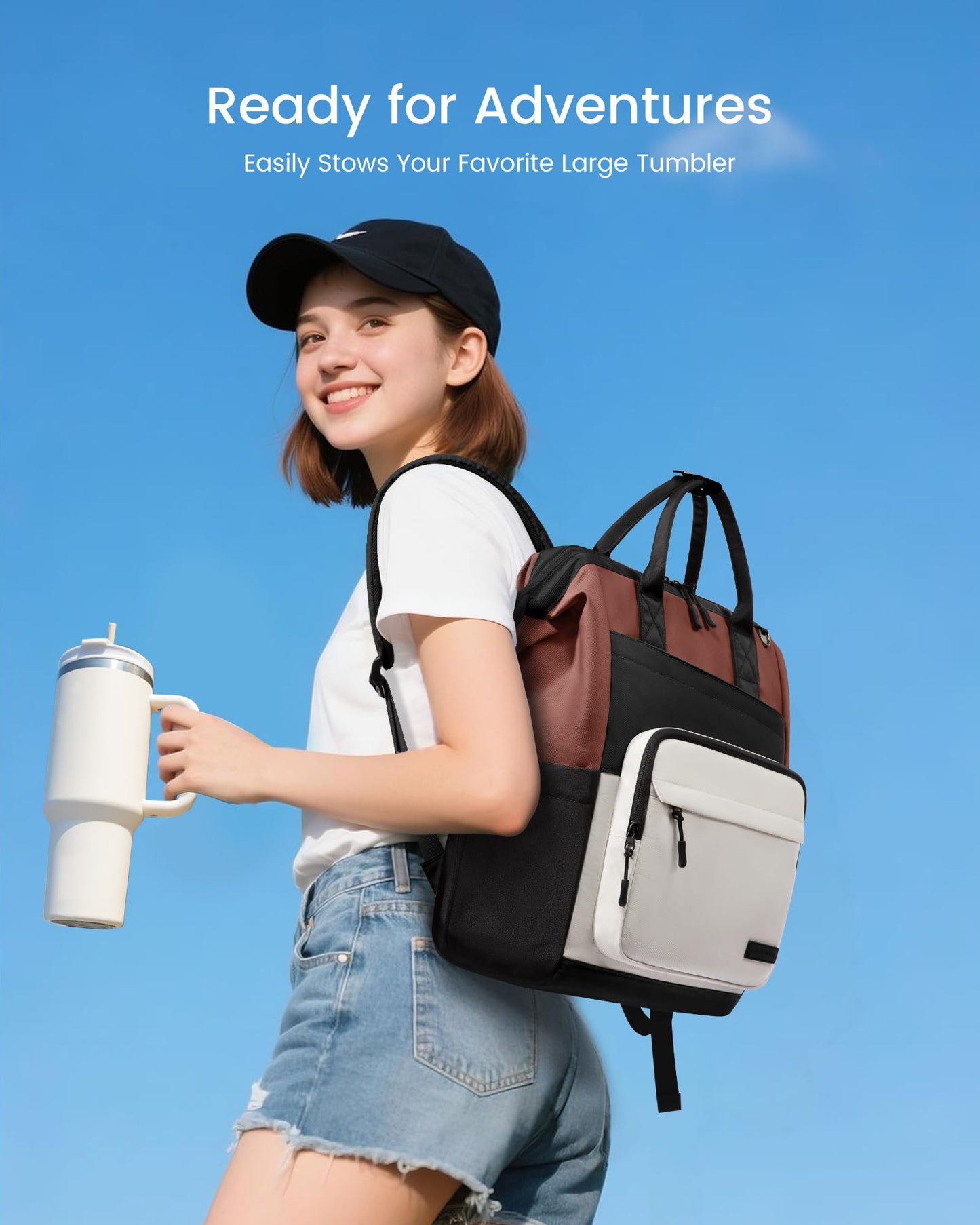 Optima Stylish Laptop Backpack for Students - Durable & Spacious