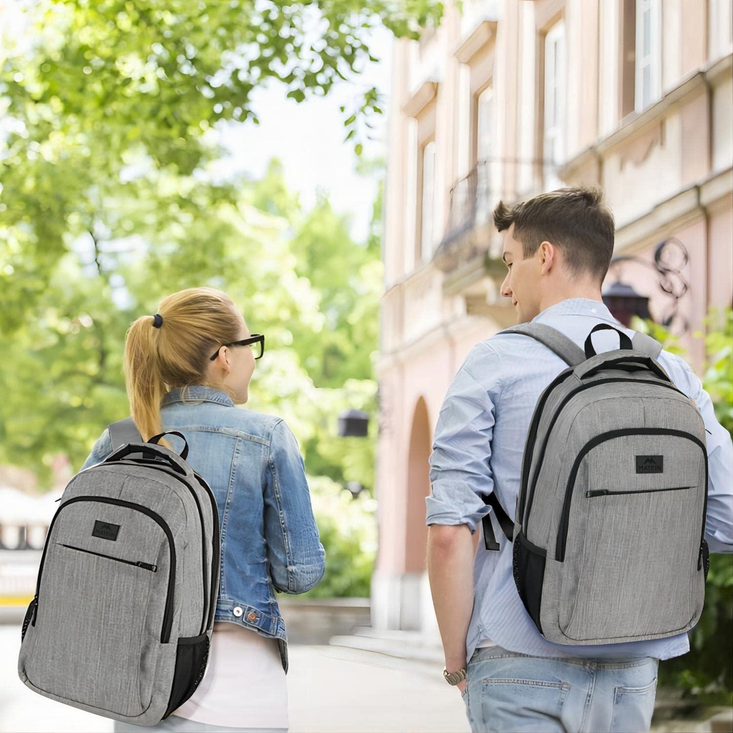Optima Premium Travel Laptop Backpack - 15.6 Inch, Water Resistant