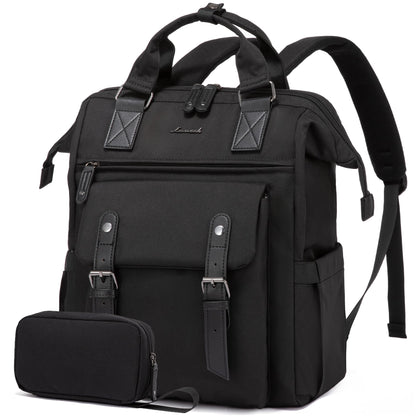 Optima Women's Laptop Backpack - 15.6 Inch, Travel & Work Ready