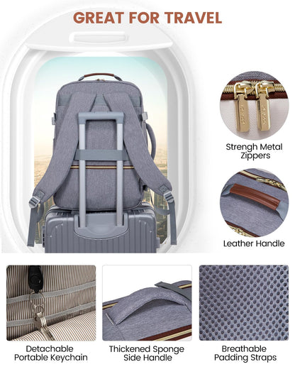Optima Premium Travel Backpack - Large, Versatile Carry-On Essentials