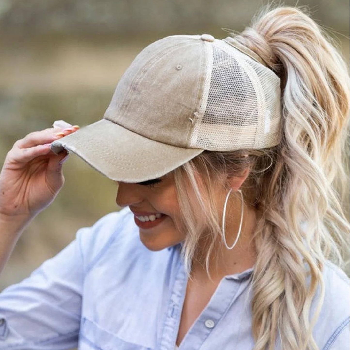 Optima Vintage Washed Baseball Cap - Distressed Dad Hat, Unisex
