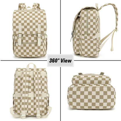 Optima Corduroy Travel Backpack - 15.6 Inch Women's Laptop Bag
