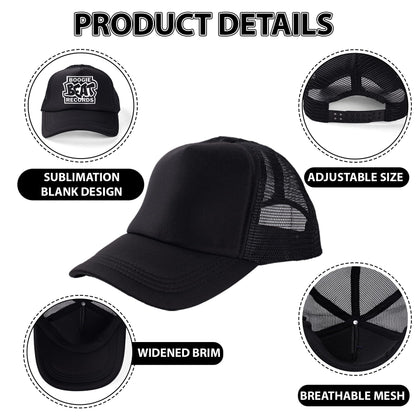 Optima Premium Mesh Trucker Hats - 15 Pack Customizable Blanks