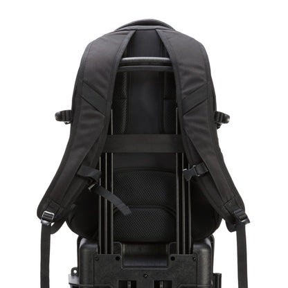 Optima Premium Travel Laptop Backpack - 15.6 inch, Black
