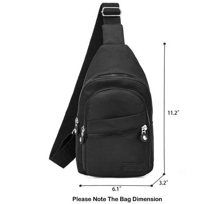 Optima Women's Small Sling Backpack - Versatile Crossbody Daypack