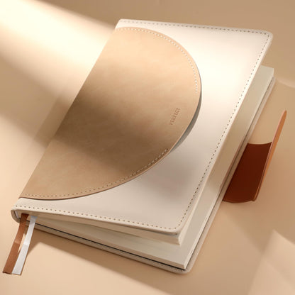 Optima Premium Leather A5 Journal - 100GSM, Buckle Closure