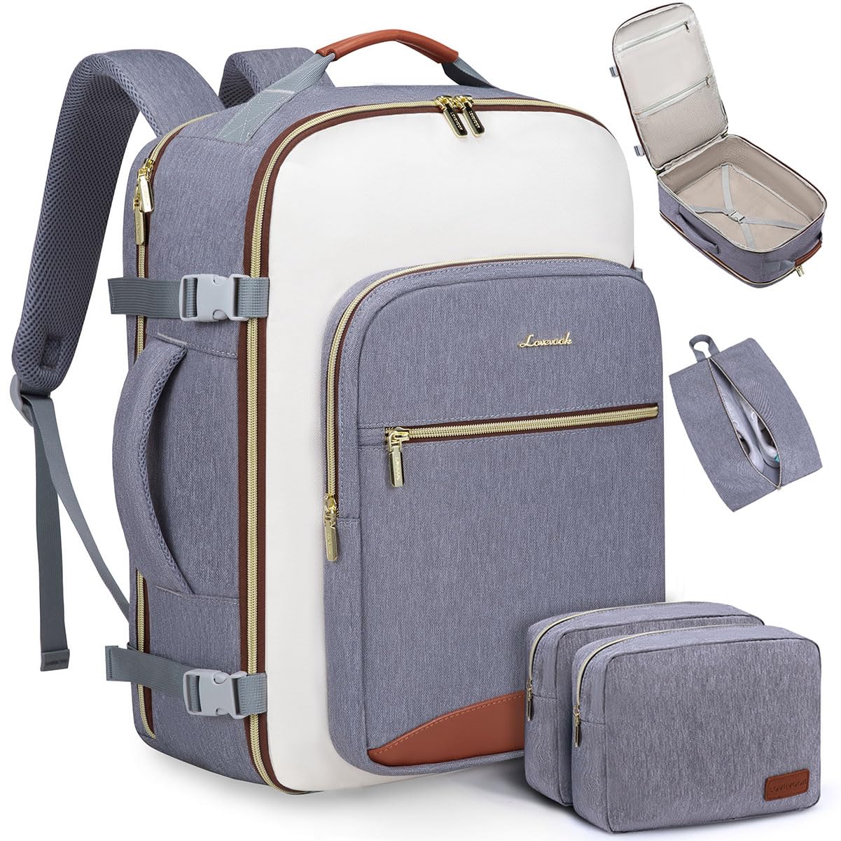 Optima Premium Travel Backpack - Large, Versatile Carry-On Essentials
