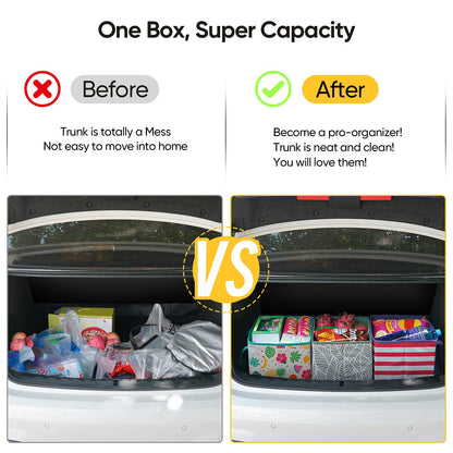 Optima Premium Foldable Grocery Tote - Reinforced Bottom & Handles