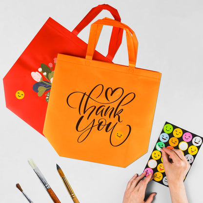 Optima Premium Large Gift Bags - 30pcs Reusable Non-Woven Treat Bags