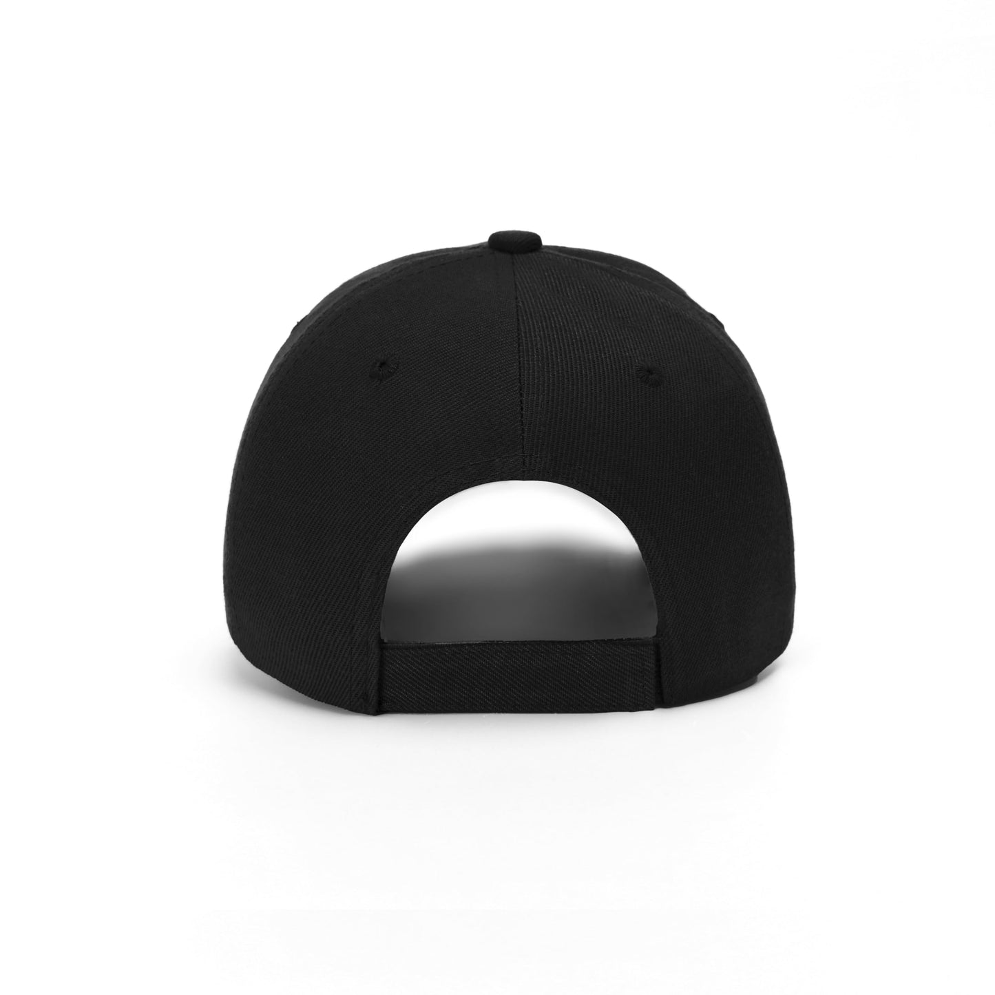 Optima Premium Adjustable Baseball Cap - Unisex, Black, One Size