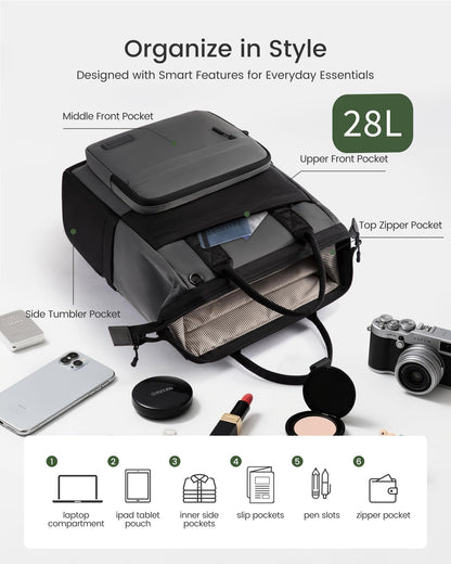 Optima Premium Laptop Backpack for Students - Stylish & Durable