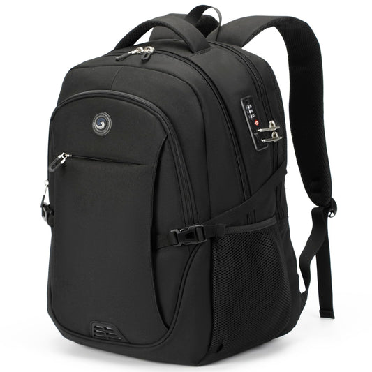 Optima Anti-Theft Travel Laptop Backpack with USB Charging Port