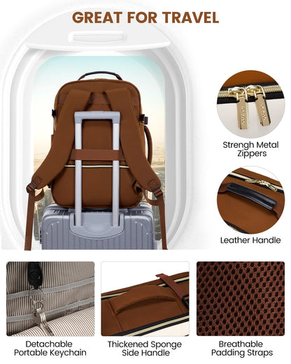 Optima Travel Backpack - Large Versatile Carry-On for All Essentials