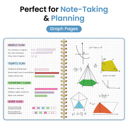 Optima Premium A5 Lined Journal Notebook - 140 Pages, Hardcover