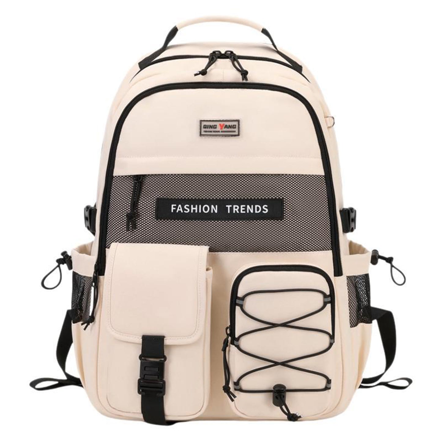 Optima Multi-Pocket Water-Resistant Backpack for 15.6" Laptop