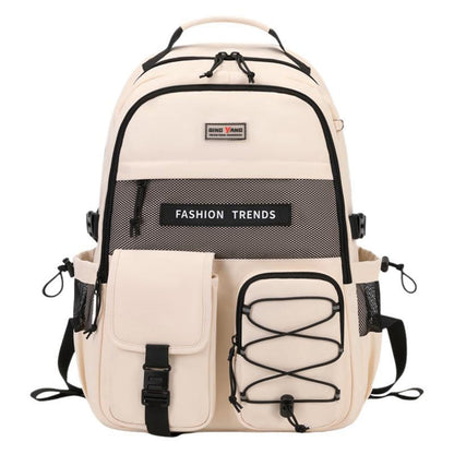 Optima Multi-Pocket Water-Resistant Backpack for 15.6" Laptop