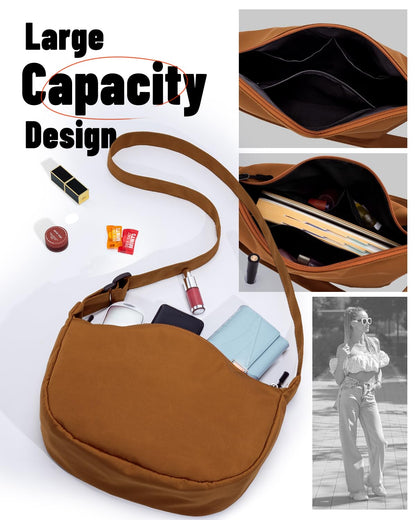 Optima Lightweight Nylon Fanny Pack - Adjustable Crossbody Bag