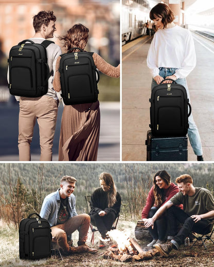 Optima Premium Travel Backpack - 40L, Water-Resistant, Unisex