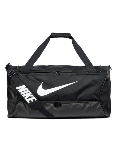 Optima Premium 95L Polyester Duffel Bag - Black/White