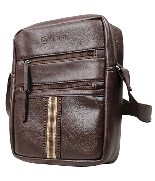 OPTIMA PU SLING BAG WITH ADJUSTABLE STRAP