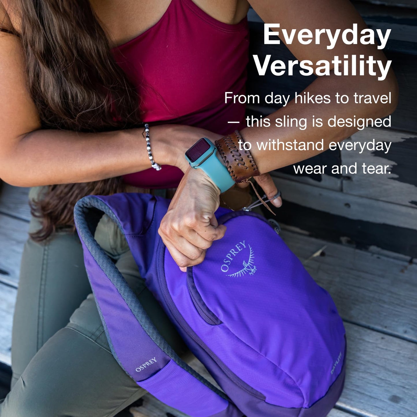 Optima Compact Crossbody Sling Backpack - Lightweight & Comfortable