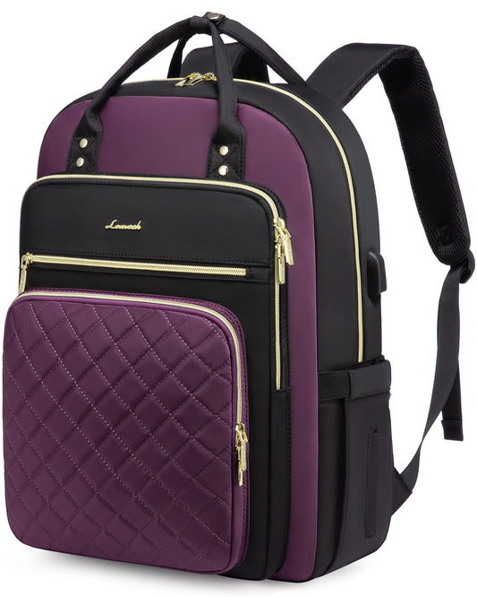 Optima Women's 15.6-Inch Laptop Backpack - Travel & Work Ready