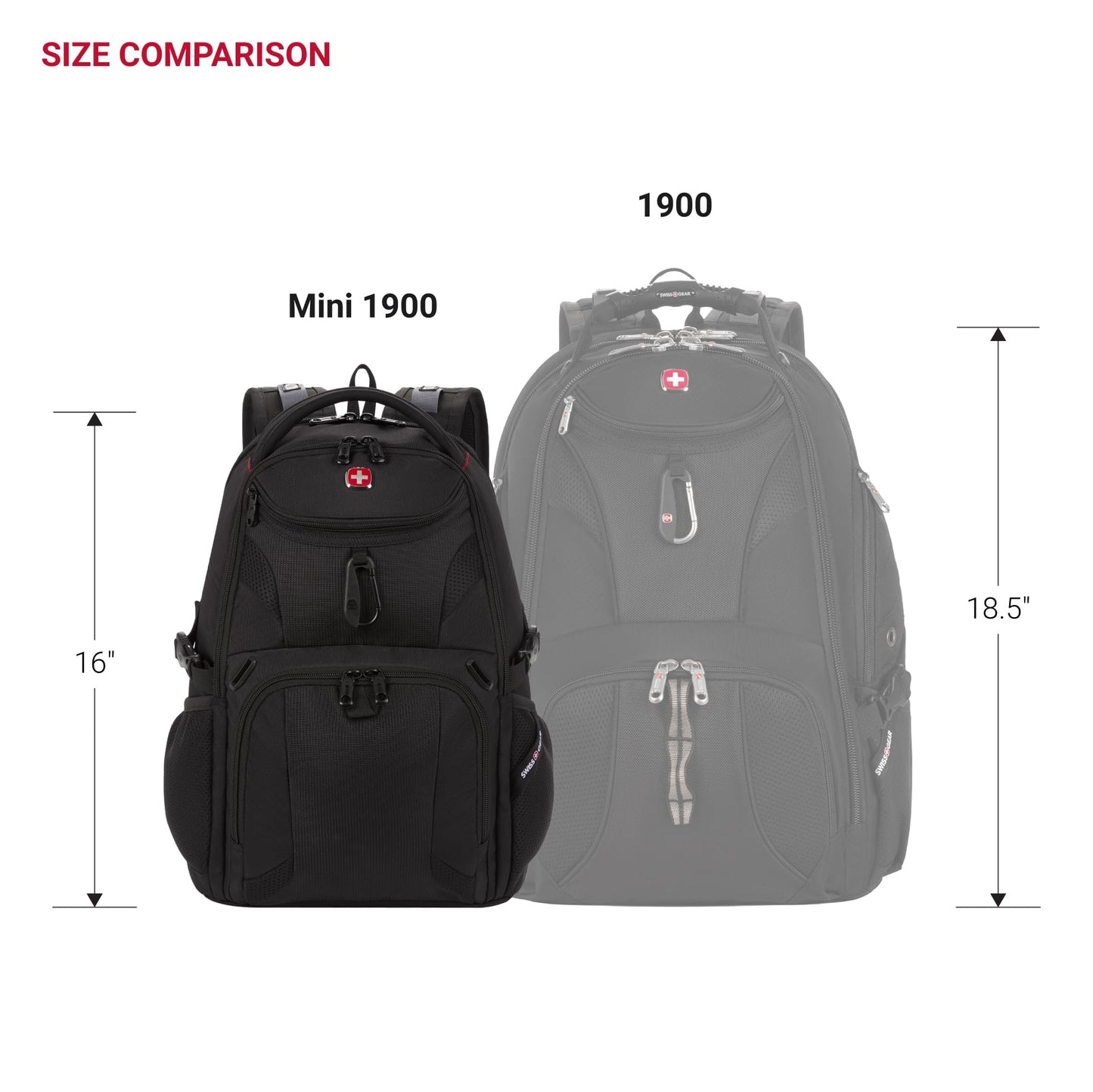Optima Slim Laptop Backpack - 16-Inch, Scansmart Design, Black