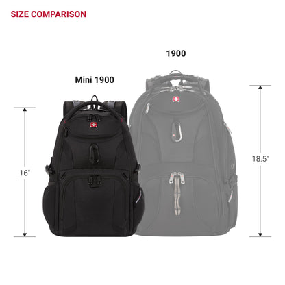Optima Slim Laptop Backpack - 16-Inch, Scansmart Design, Black