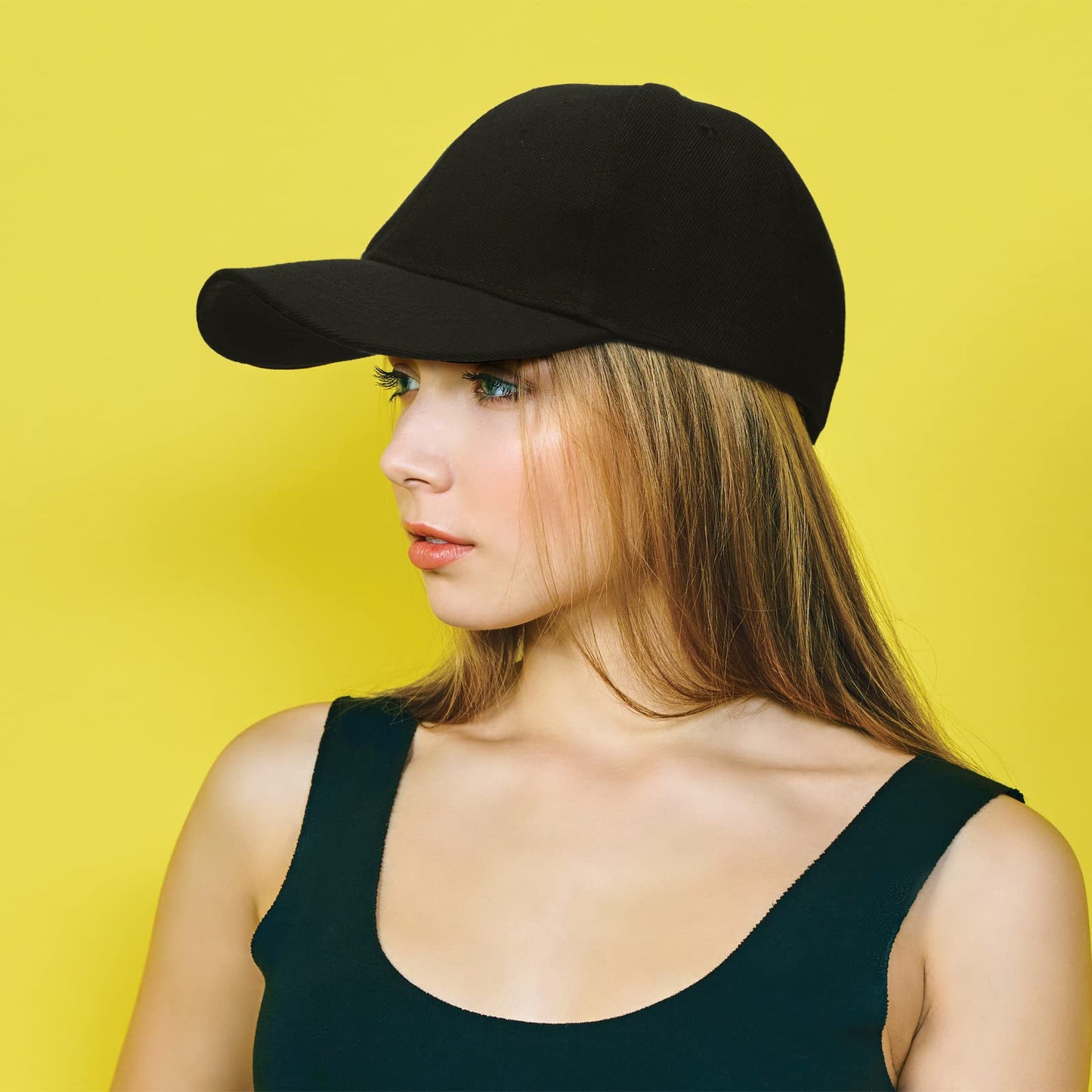 Optima Premium Adjustable Baseball Cap - Unisex, Assorted Colors