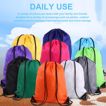 Optima Premium 60PCS Drawstring Backpack Set - Versatile Gym Bags