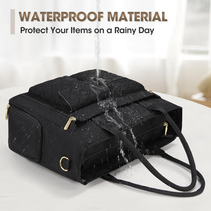 Optima Premium Teacher Tote Bag - 15.6" Laptop & Insulated Pocket