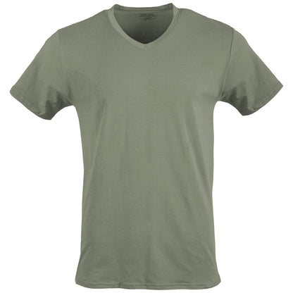 Optima Gildan Men's Assorted V-Neck T-Shirts Multipack, Black (12-p