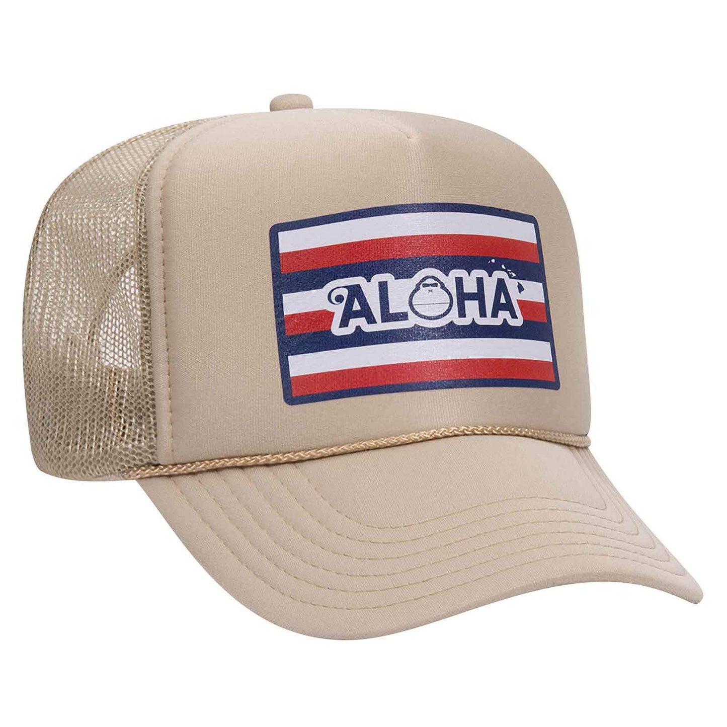 Optima Premium Mesh Back Trucker Hats - Black (12 Pack)