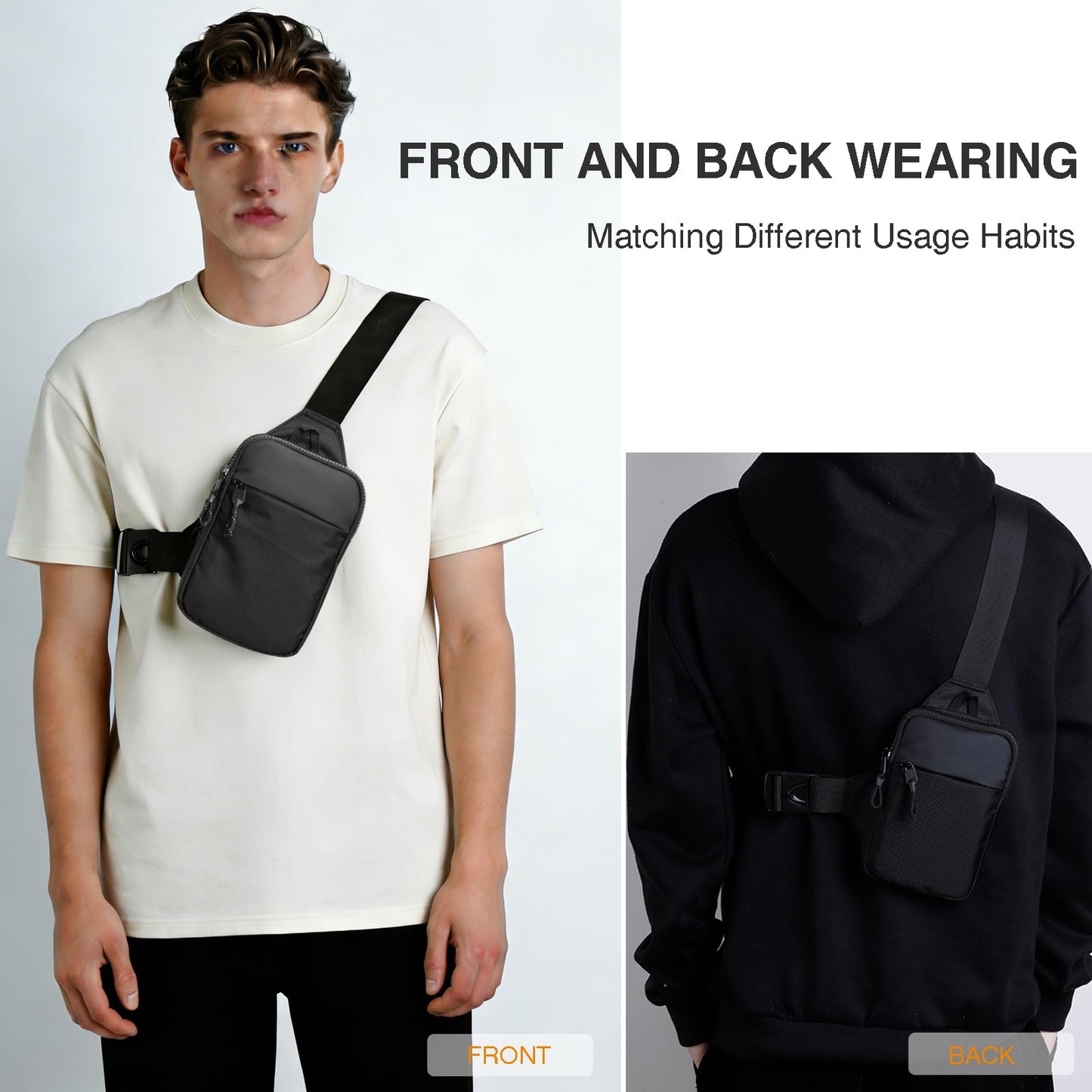 Optima Waterproof Mini Sling Bag - Casual Crossbody for Travel
