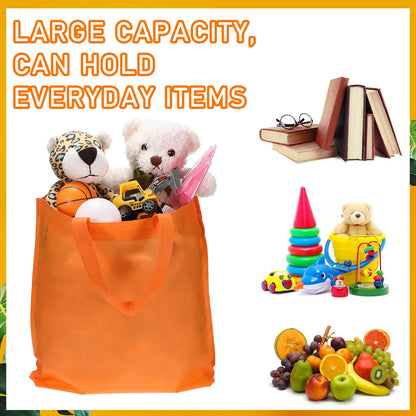 Optima Premium Reusable Tote Bags - 60 Pcs Fabric Gift Bags
