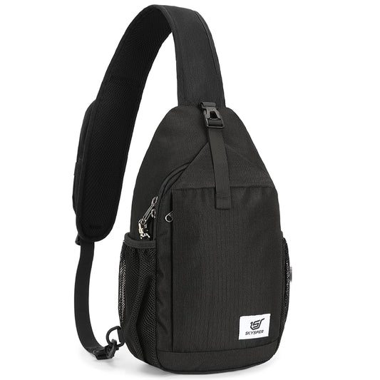 Optima Eco-Friendly RFID Sling Backpack - Recycled Travel Daypack