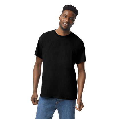 Optima Premium Heavy Cotton T-Shirt Pack - 10 Black Medium Tees