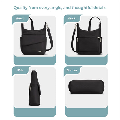 Optima Anti-Theft Classic Messenger Bag - Durable & Secure Design