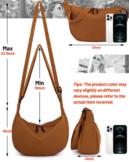 Optima Lightweight Nylon Fanny Pack - Adjustable Crossbody Bag