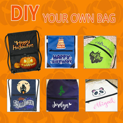 Optima Premium Drawstring Gym Backpack - Lightweight & Versatile